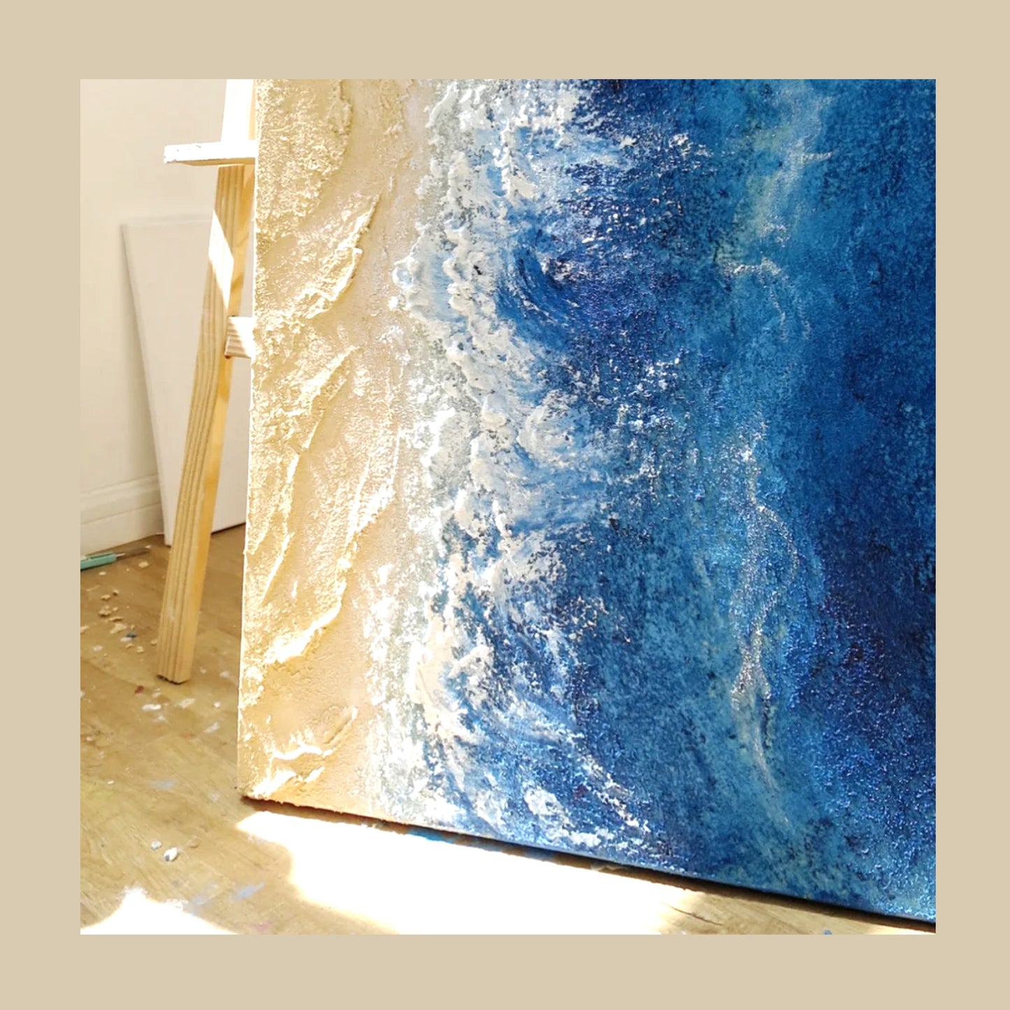 Seascape Sand Painting Ocean Texture Art Kit