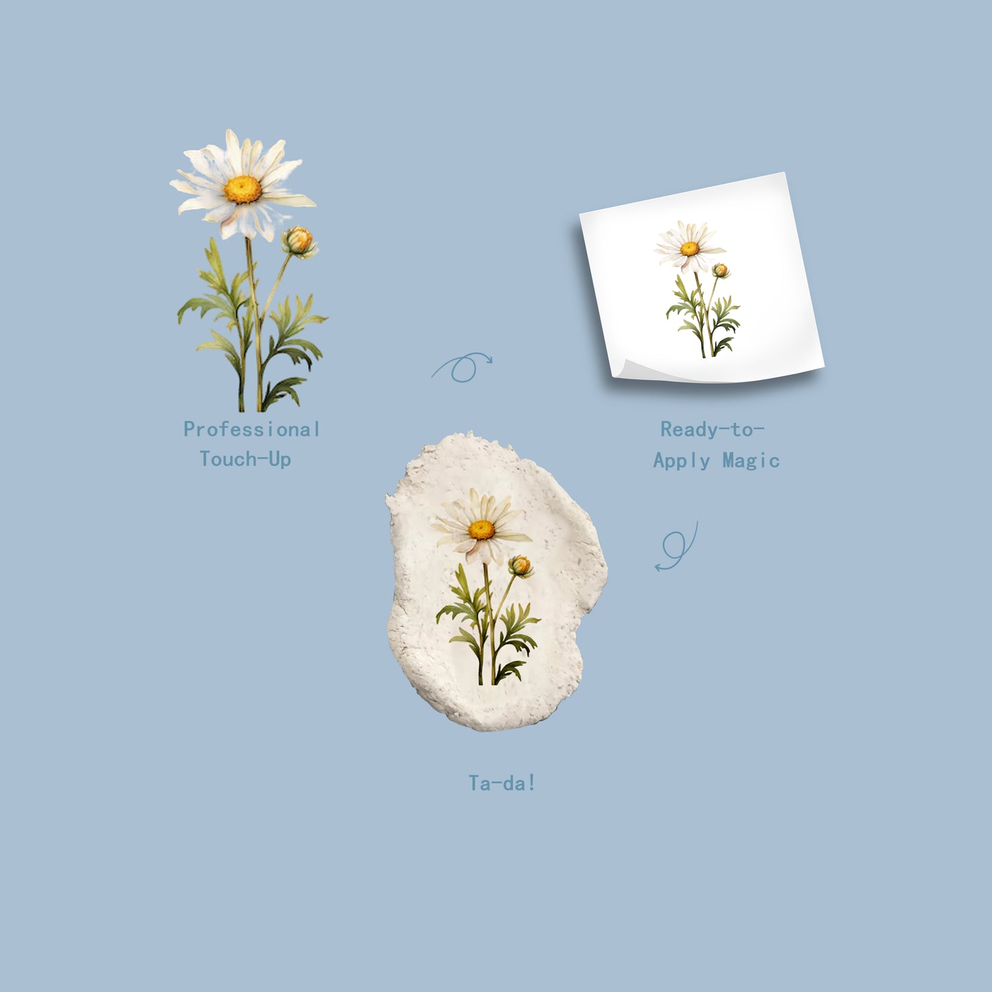 Birth Month Flower Fridge Magnets Clay Craft Kit