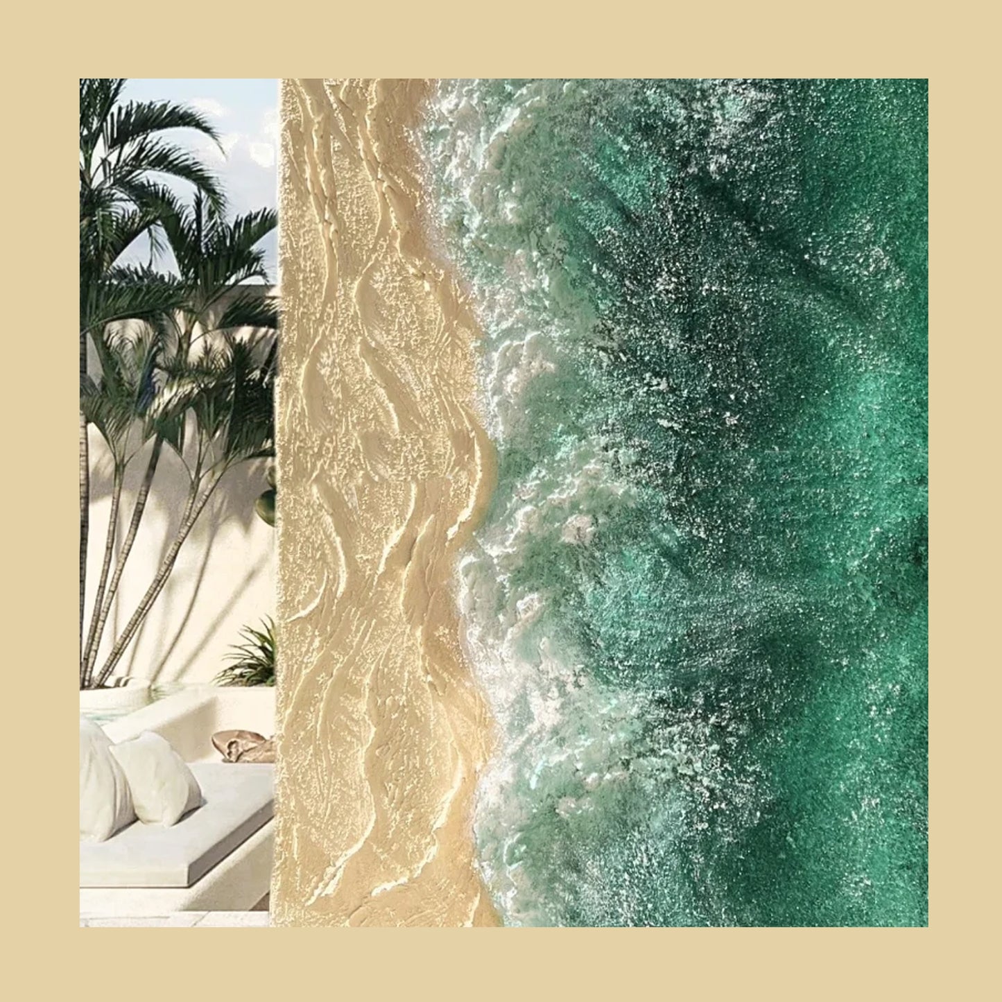 Seascape Sand Painting Ocean Texture Art Kit