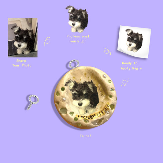 Personalised DIY Pet Keepsake Memorial Pendant Craft Kit