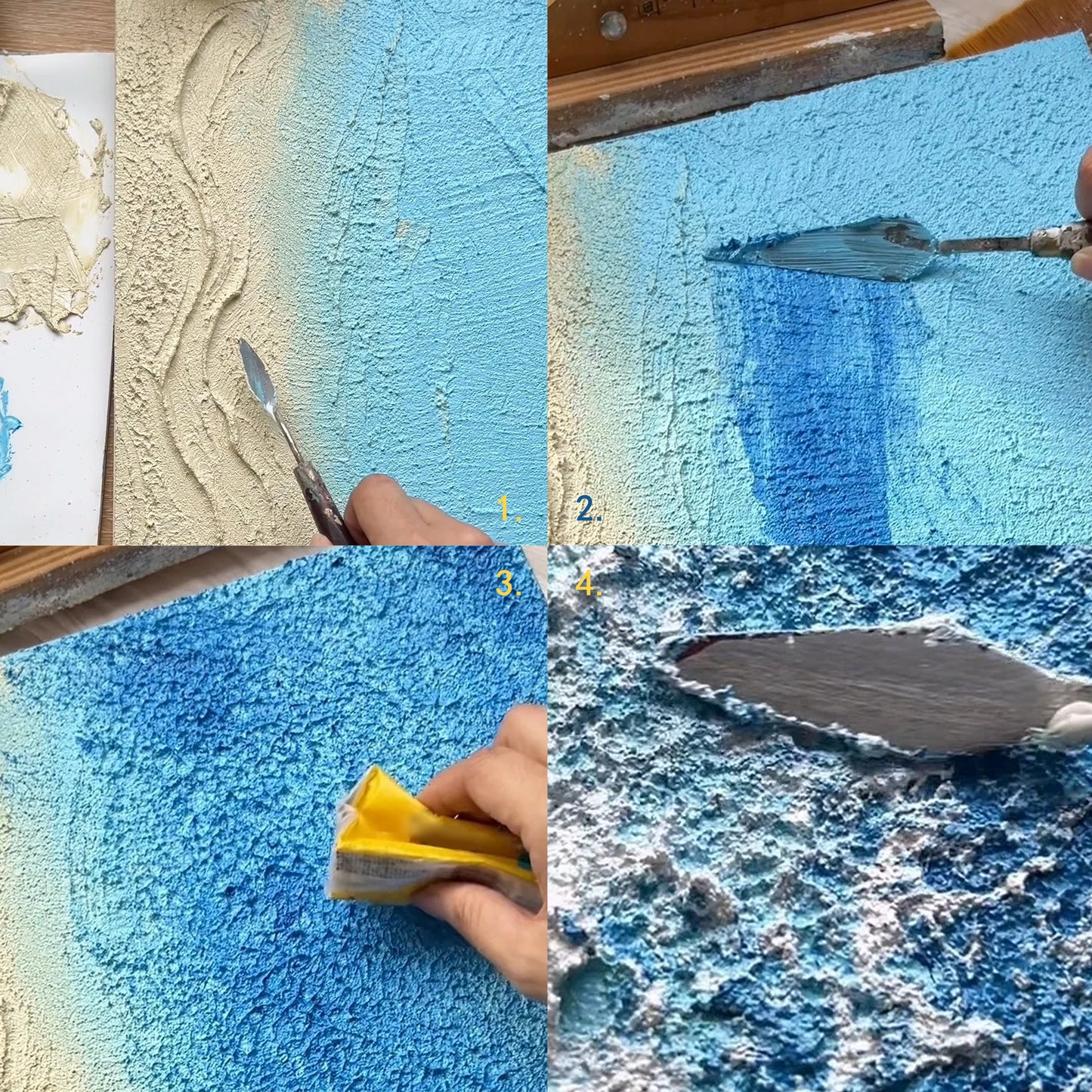 Seascape Sand Painting Ocean Texture Art Kit