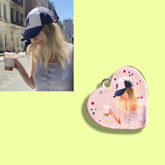 Custom DIY Clay Photo Charm Kit Necklace & Keychain Pendants