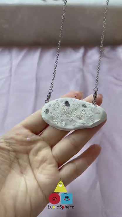 DIY Necklace & Keychain Pendants Freeform Clay Charm Craft Kit