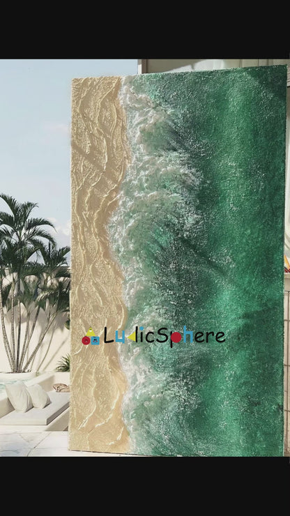 Seascape Sand Painting Ocean Texture Art Kit